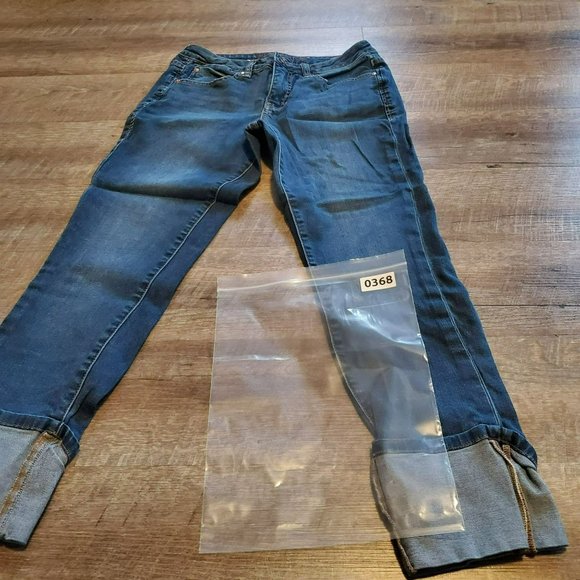 Jag Jeans Mid Rise Slim Ankle Dark Size 6 - Picture 6 of 6